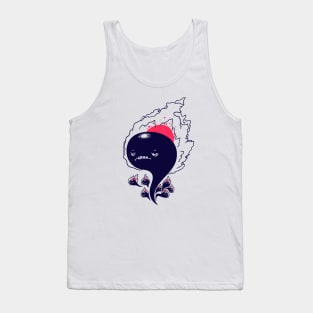 Flaming Squiggles Tank Top